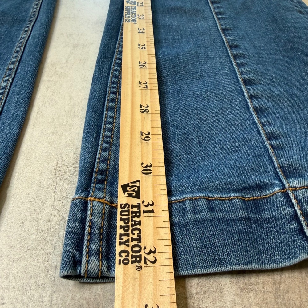 Pilcro and the Letterpress High-Waist Wide-Leg Sailor Jeans in Blue - Picture 6 of 10